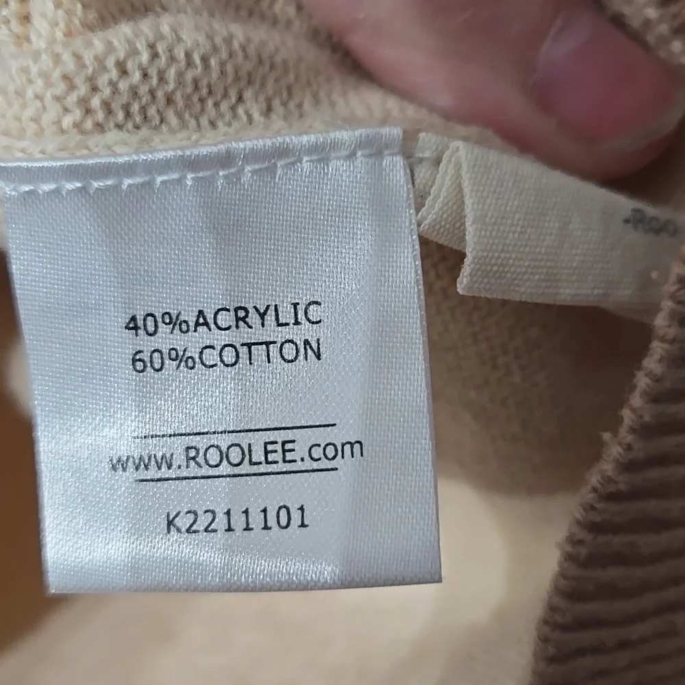 Roolee Embroidered Sweater AS IS - Picture 5 of 8